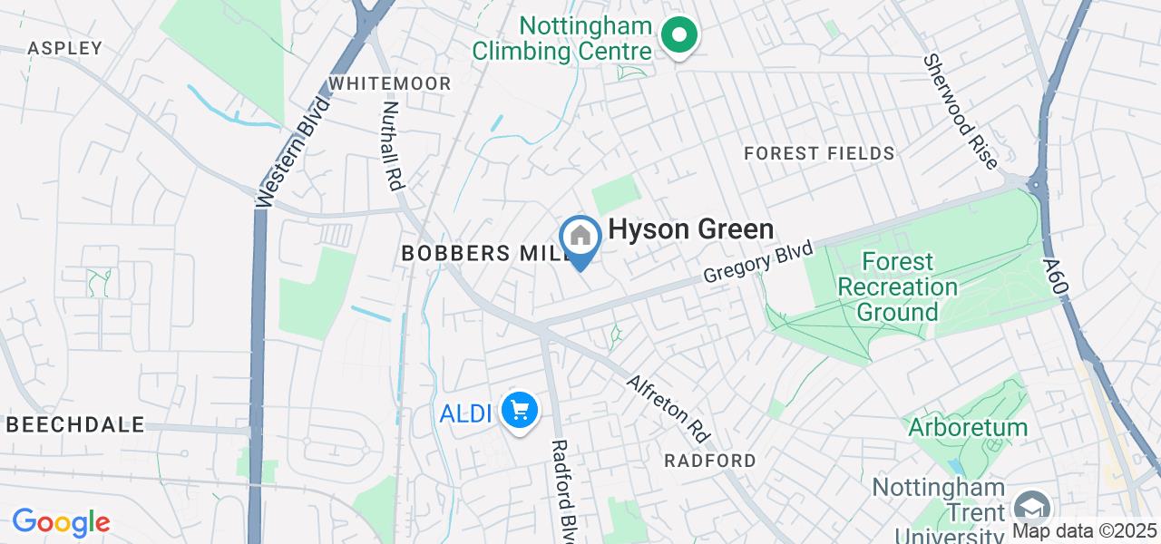 2 Bed Terraced House, Hazelwood Road, NG7