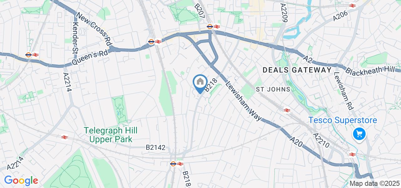 1 Bed Flat, Malpas Road, SE4