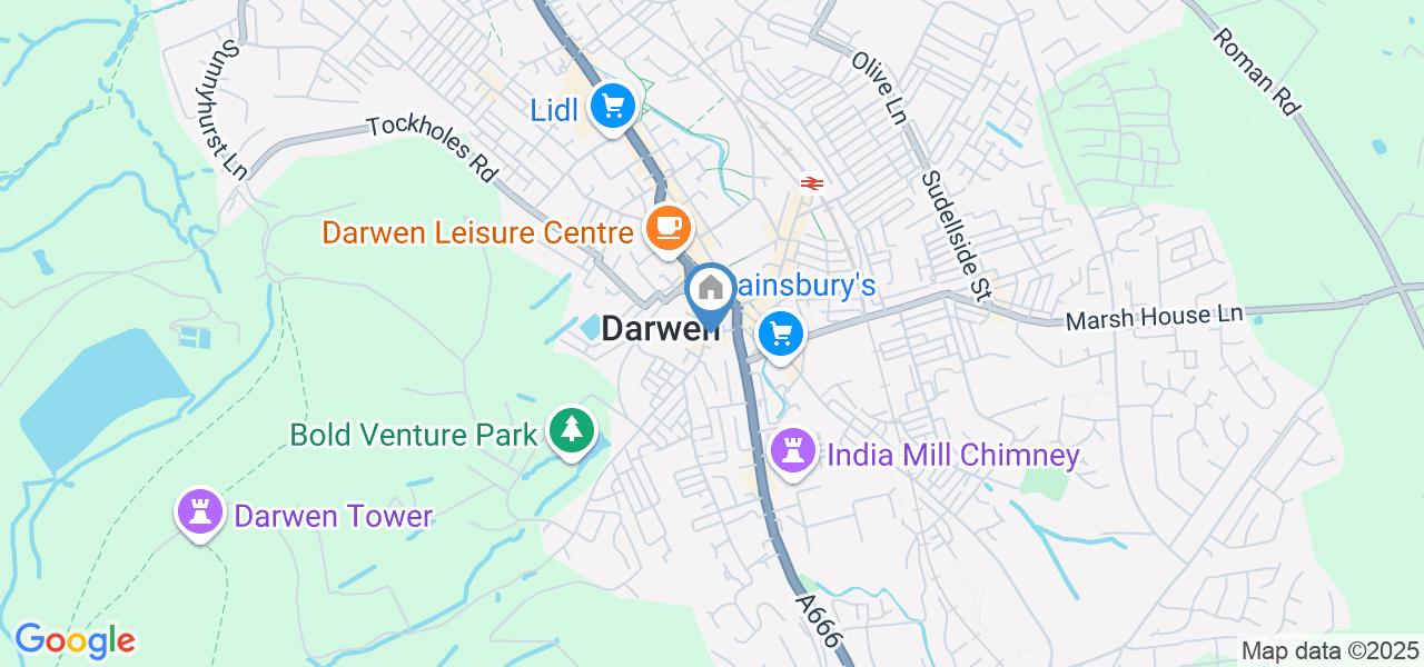 1 Bed Flat, Belgrave Chapel, BB3