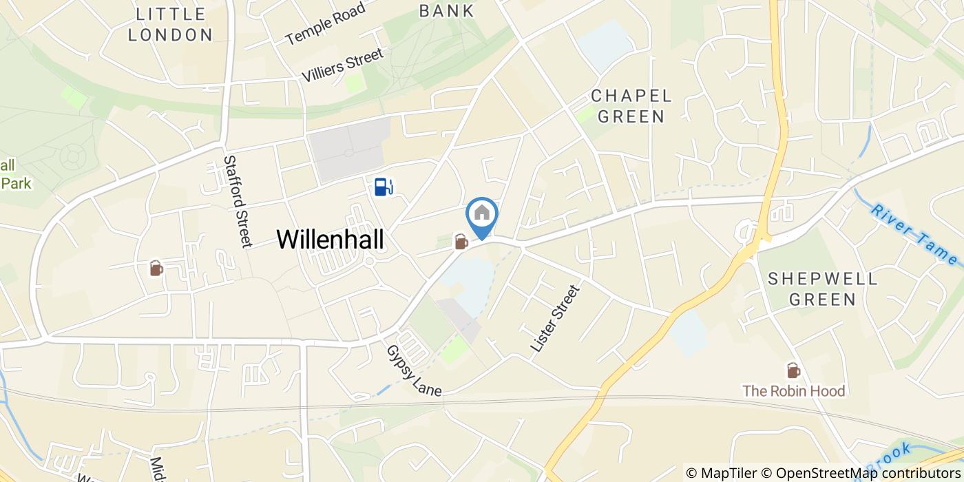 1 Bed Flat, Walsall St, WV13