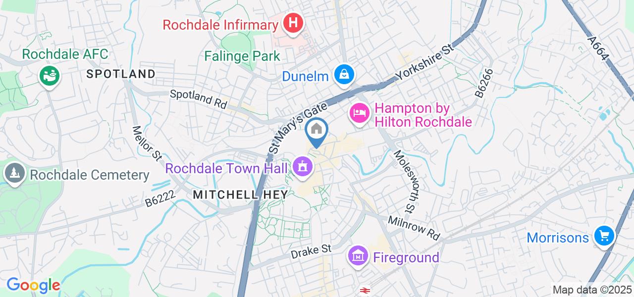 1 Bed Flat, Baillie Street, OL16