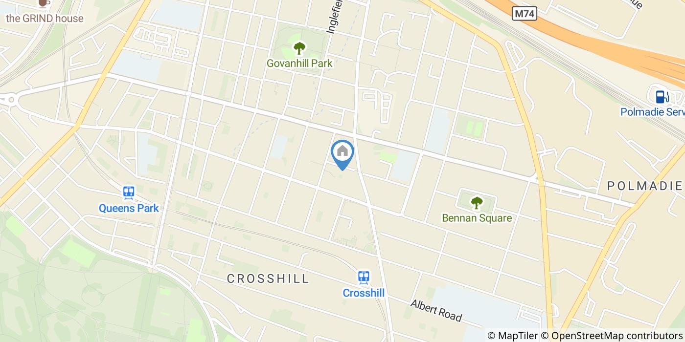 1 Bed Flat, Bankhall Street, G42
