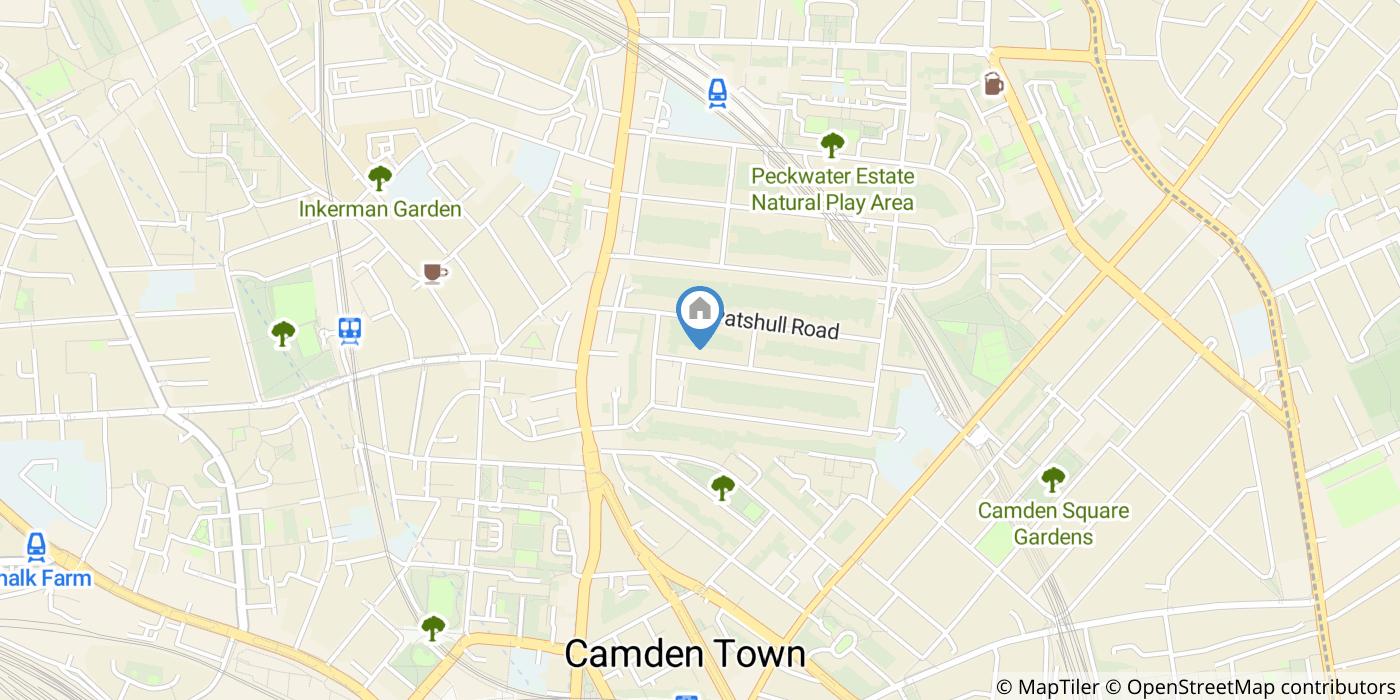1 Bed Flat, Lawford Road, NW5