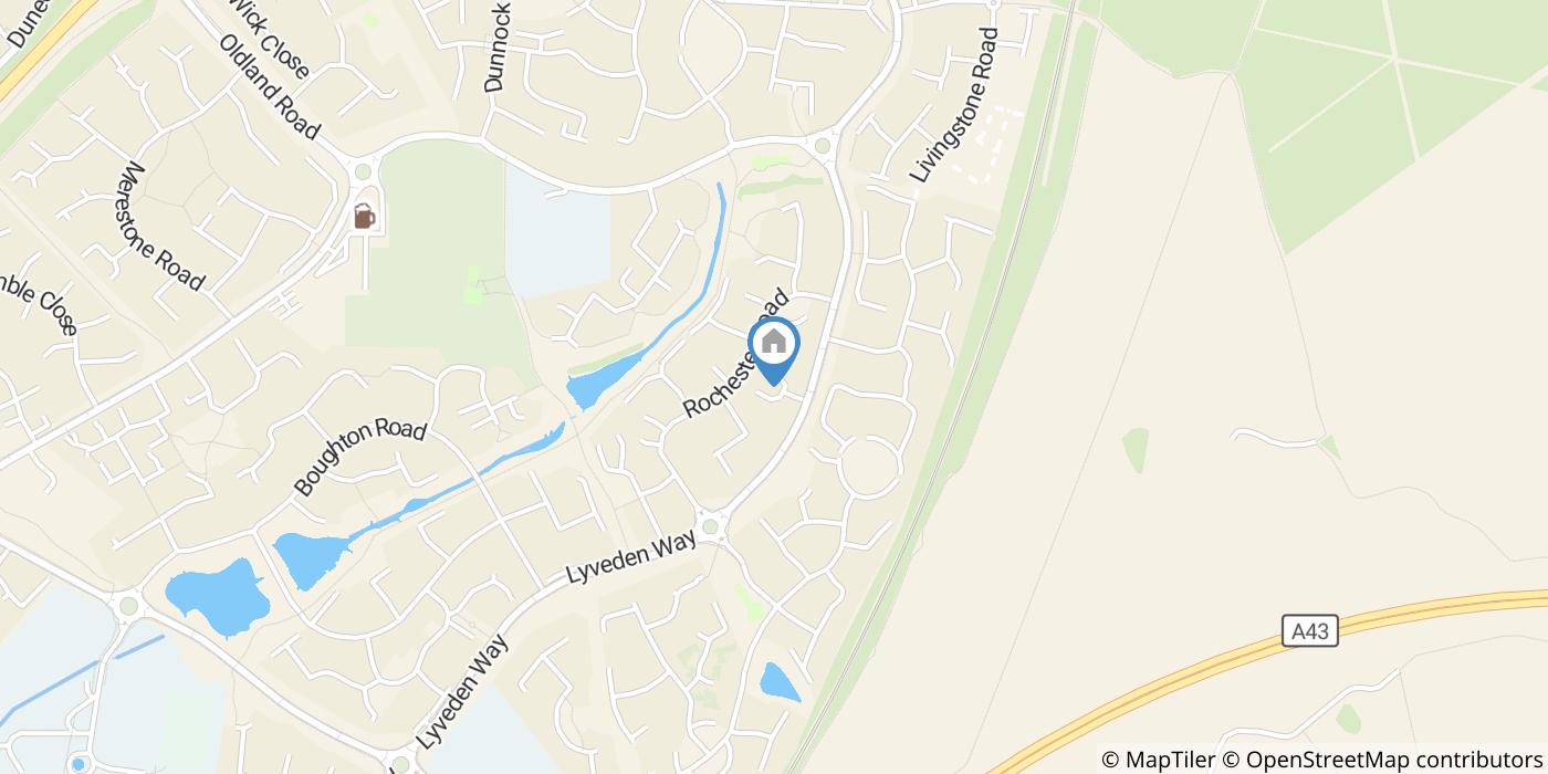 3 Bed End Terrace, Leeds Close, NN18