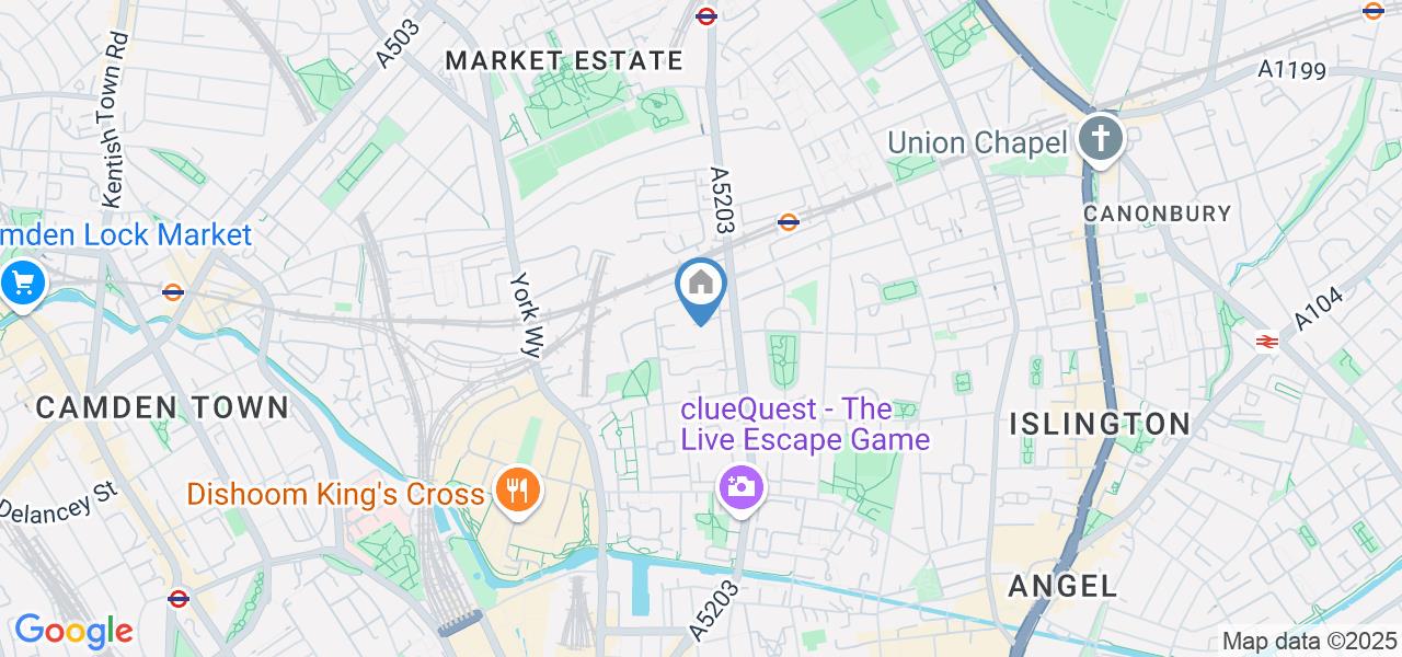 Room in a Shared Flat, Airdrie Close, N1