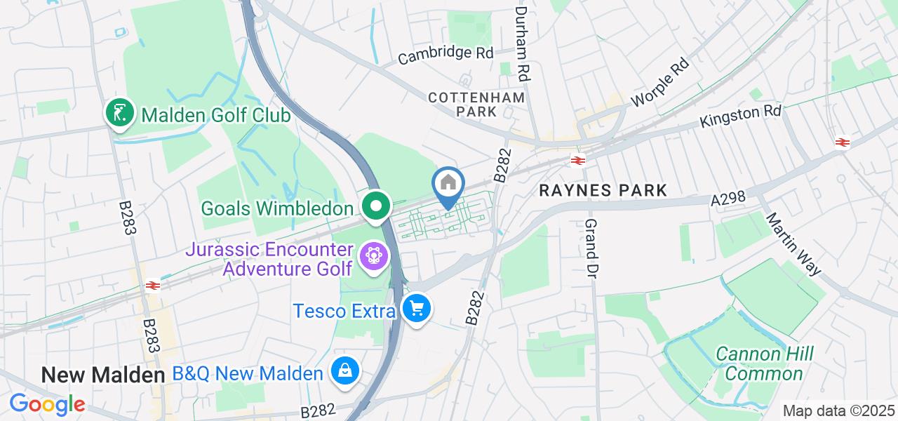 2 Bed Terraced House, Polesden Gardens, SW20