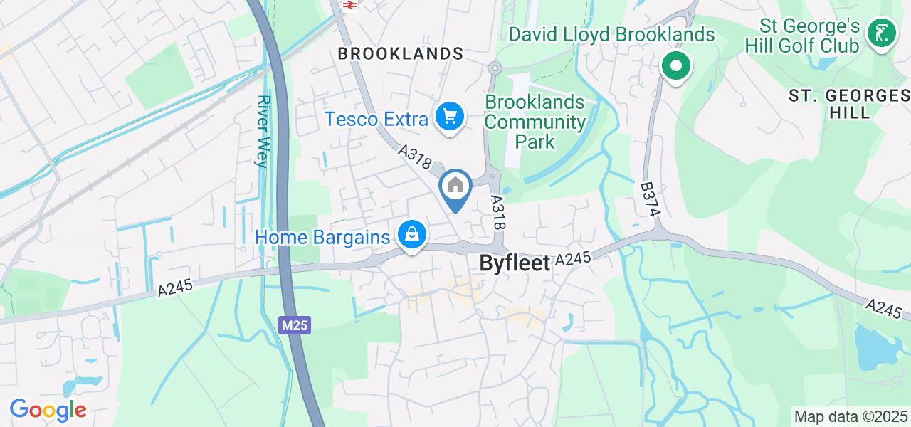 Studio Flat, Oyster Lane, KT14