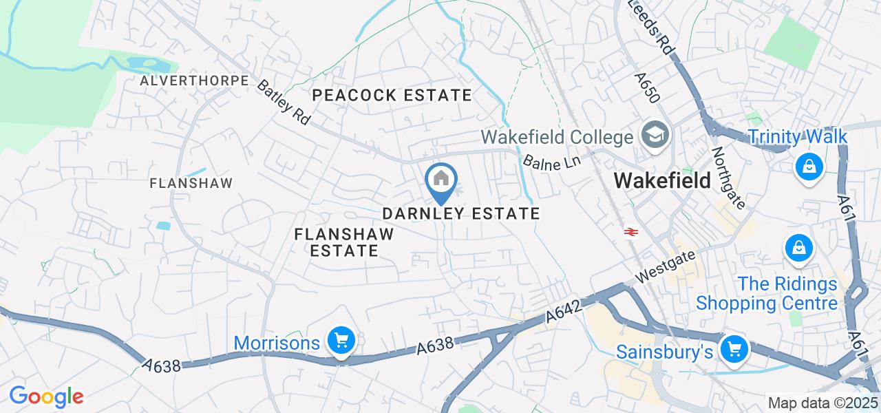 1 Bed Flat, Meadow Court, WF2