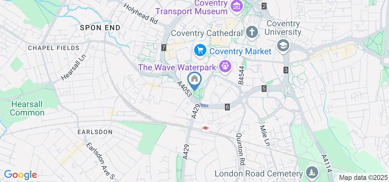 Studio Flat, Warwick Row, CV1