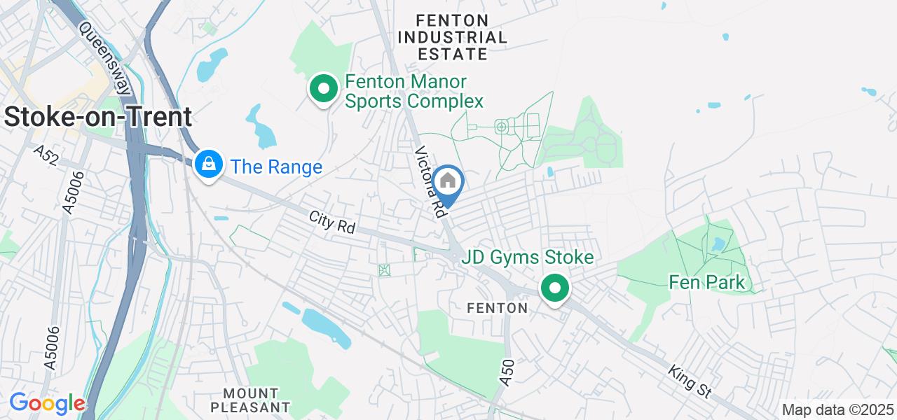 2 Bed Terraced House, Stanier Street, ST4