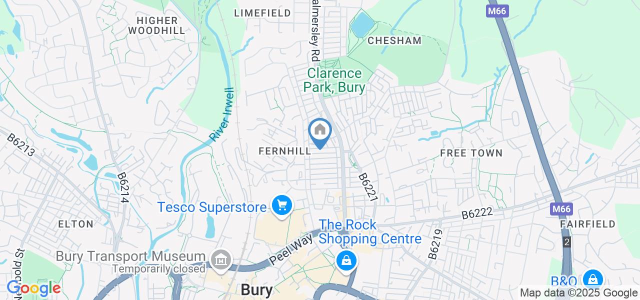 3 Bed Terraced House, Bury, BL9