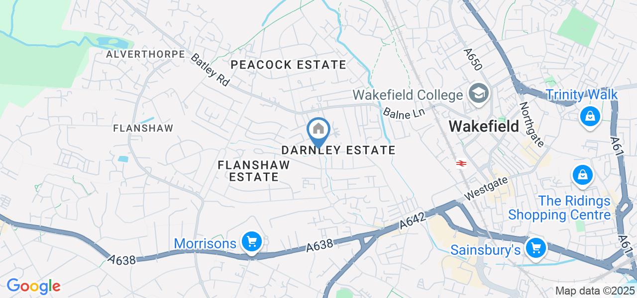 1 Bed Flat, Meadow Court, WF2