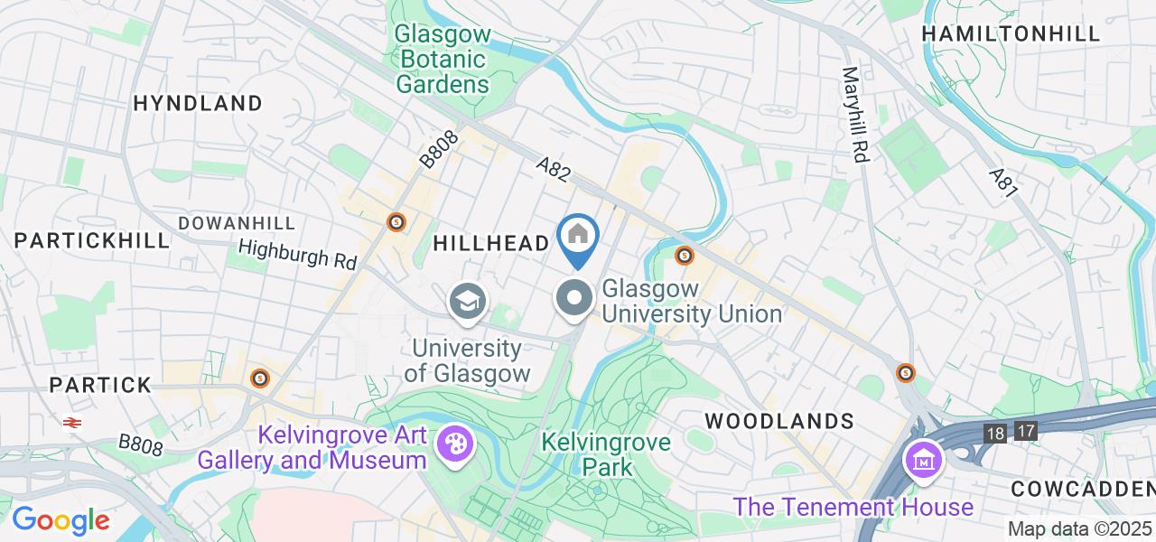 1 Bed Flat, Oakfield Avenue, G12
