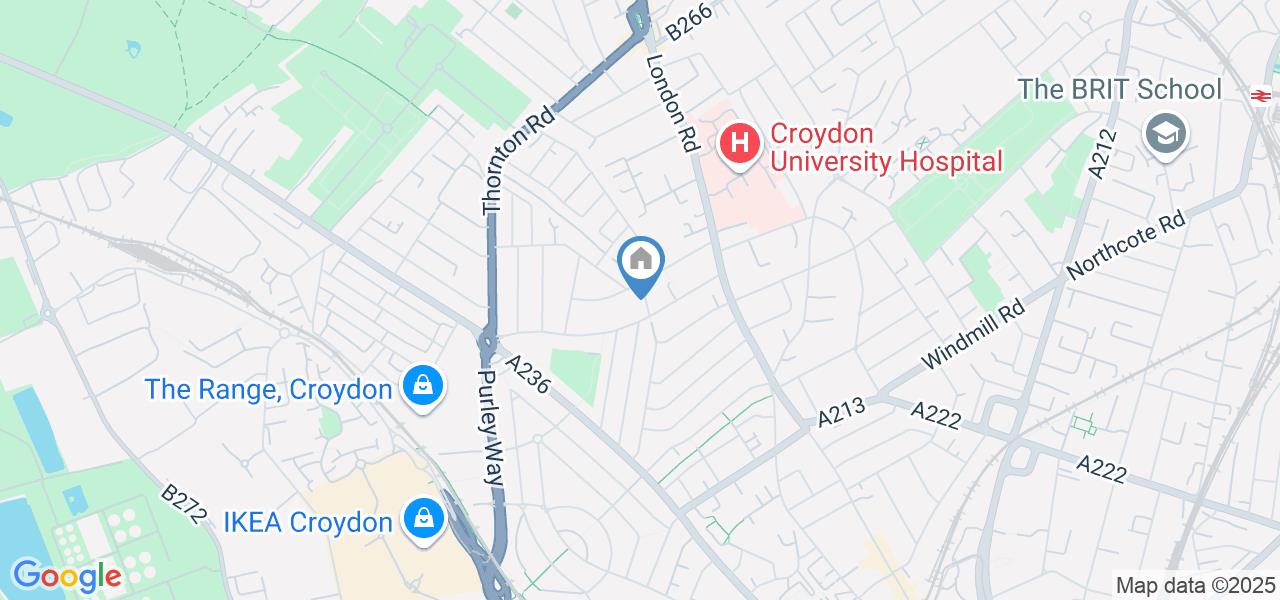 2 Bed Terraced House, York Road, CR0