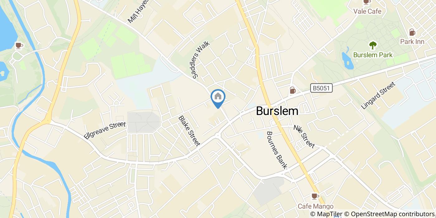 1 Bed Flat, Westport Road, ST6