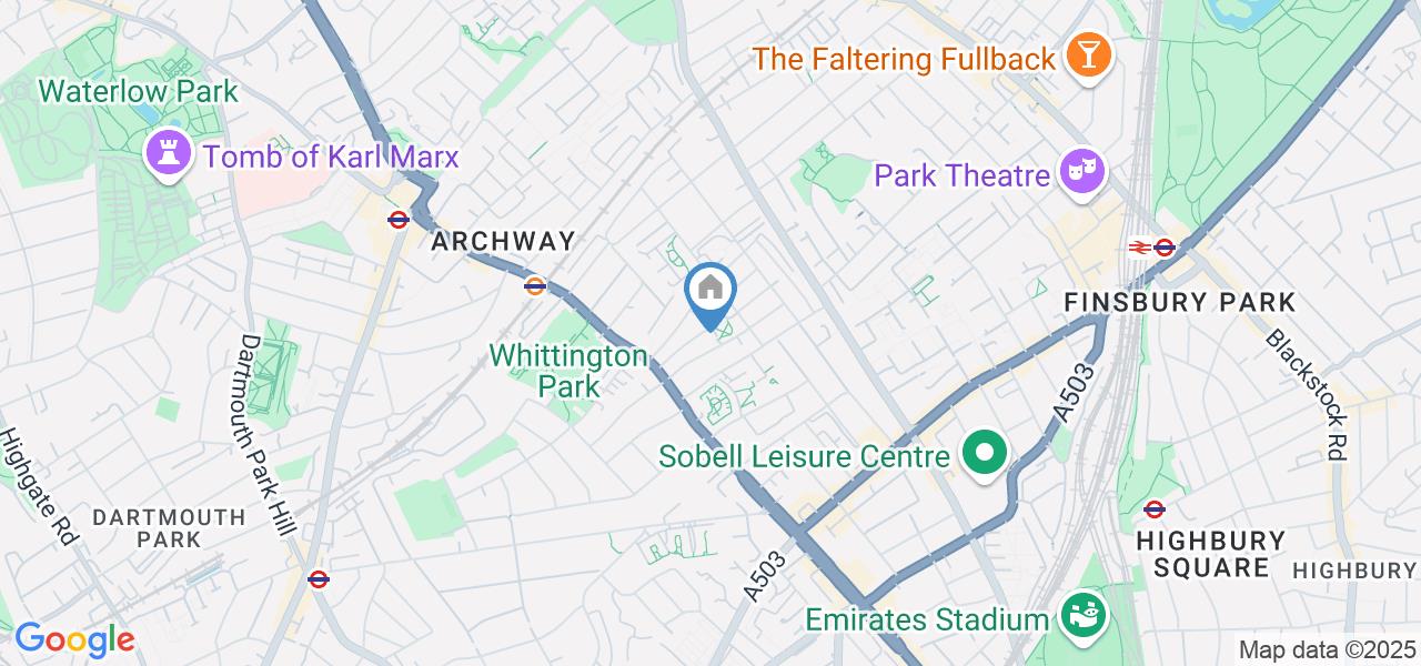 2 Bed Flat, Arundel Lodge, N19