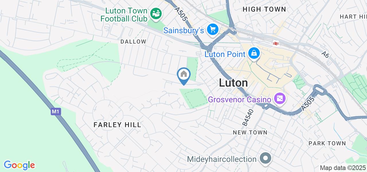 2 Bed Flat, Madina House, LU1