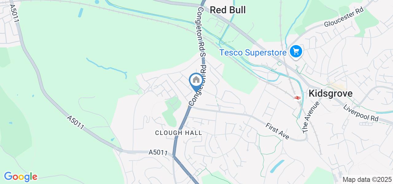 3 Bed Semi-Detached House, Congleton Road, ST7