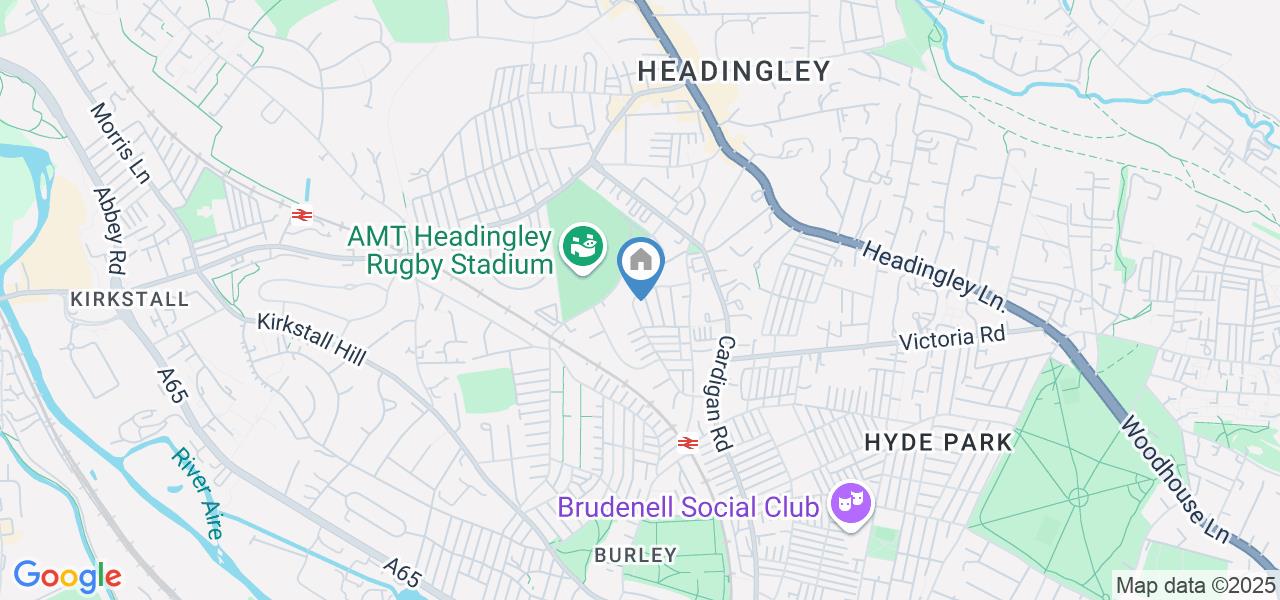 1 Bed Flat, Broomfield Crescent, LS6