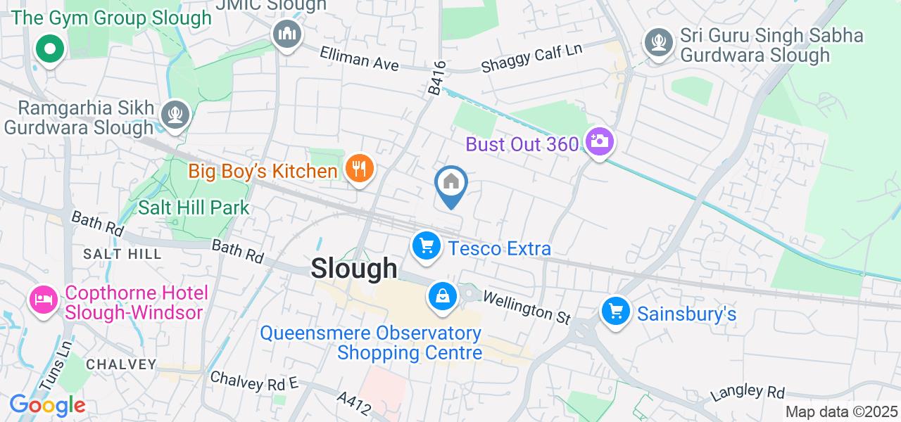 2 Bed Flat, Seconds From Slough Railway Station, SL2