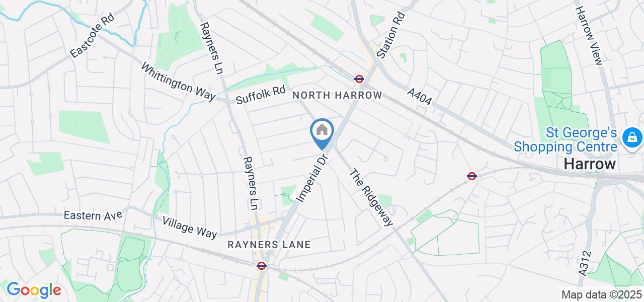 Studio Flat, Imperial Drive, HA2