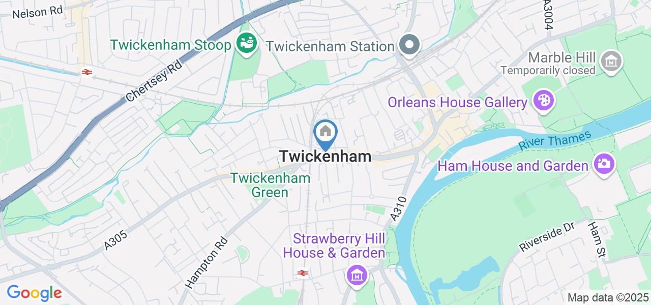Studio Flat, Heath Road, TW1