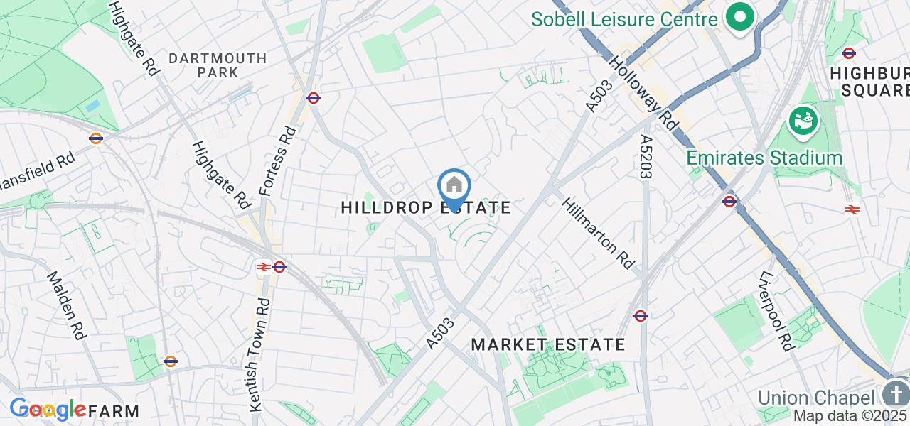 2 Bed Flat, Hilldrop Road, N7