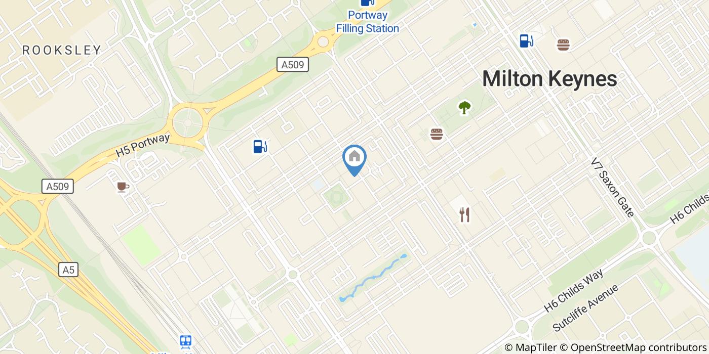 1 Bed Flat, Upper Forth Street Milton Keynes, MK9