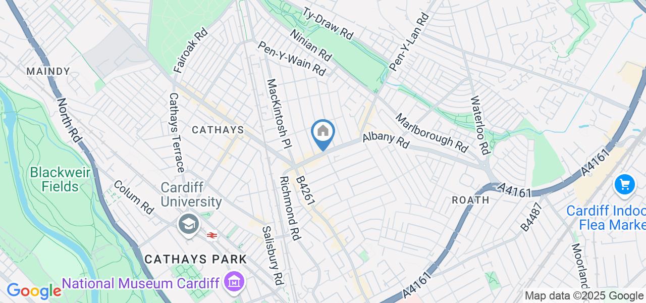 Studio Flat, Cardiff, CF24