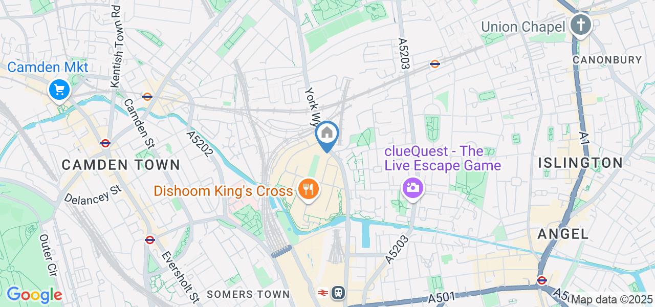 1 Bed Flat, Saxon Court, N1C