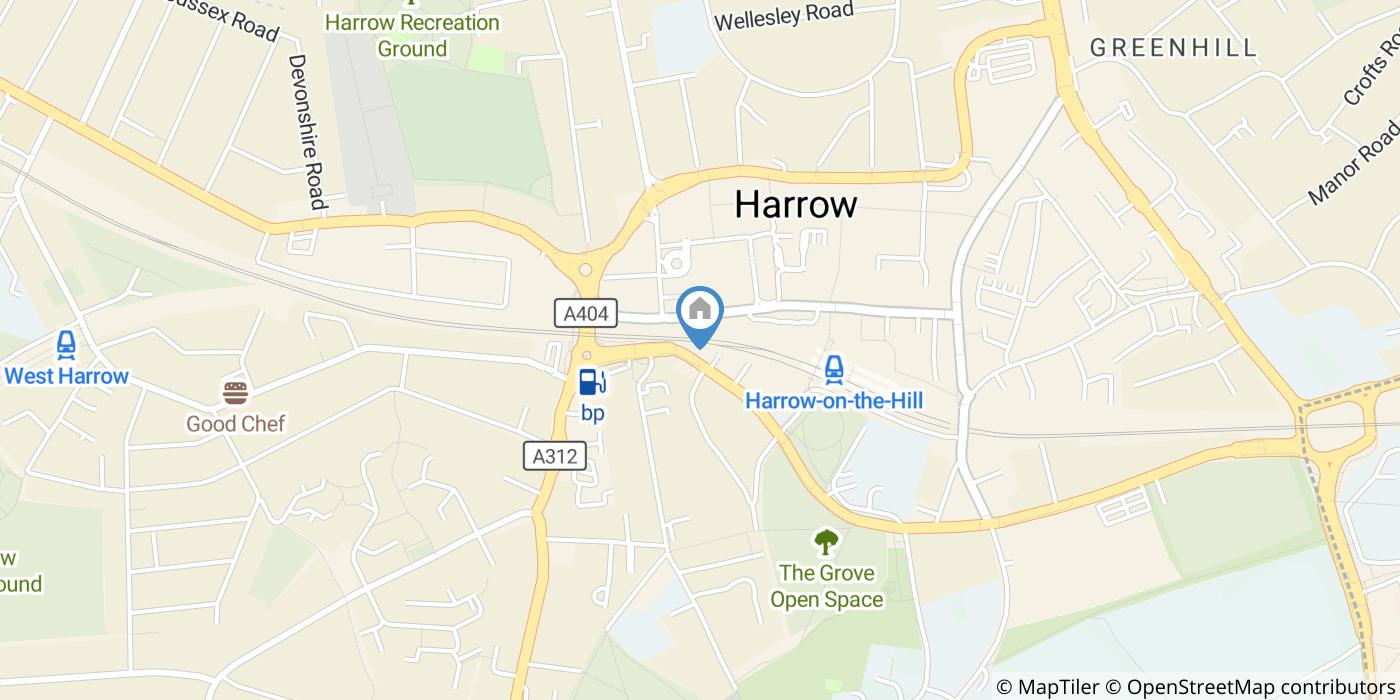 Studio Flat, Lowlands Road, HA1