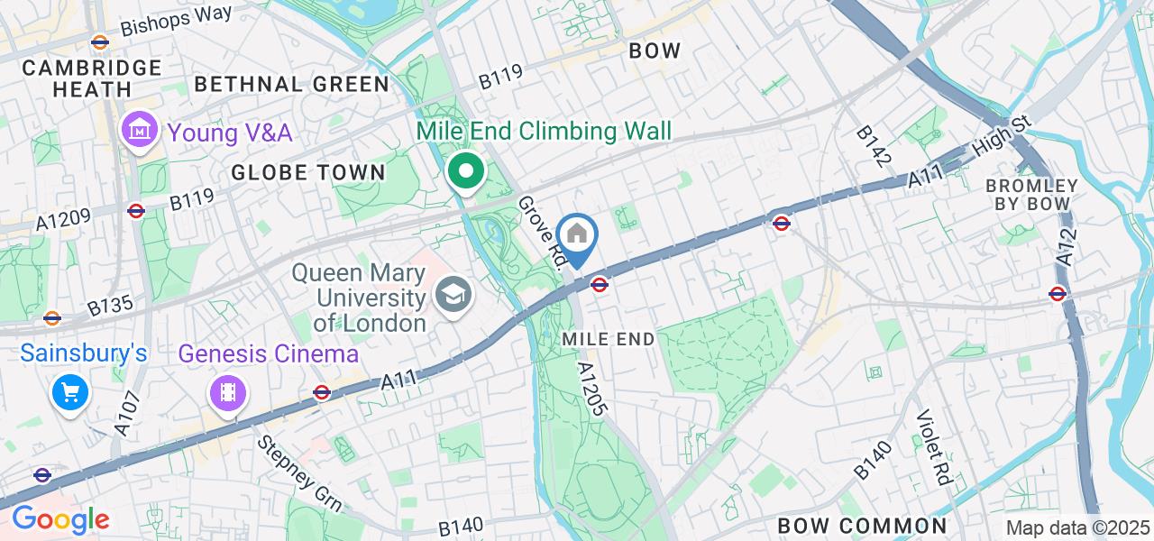 2 Bed Flat, Mile End, E3