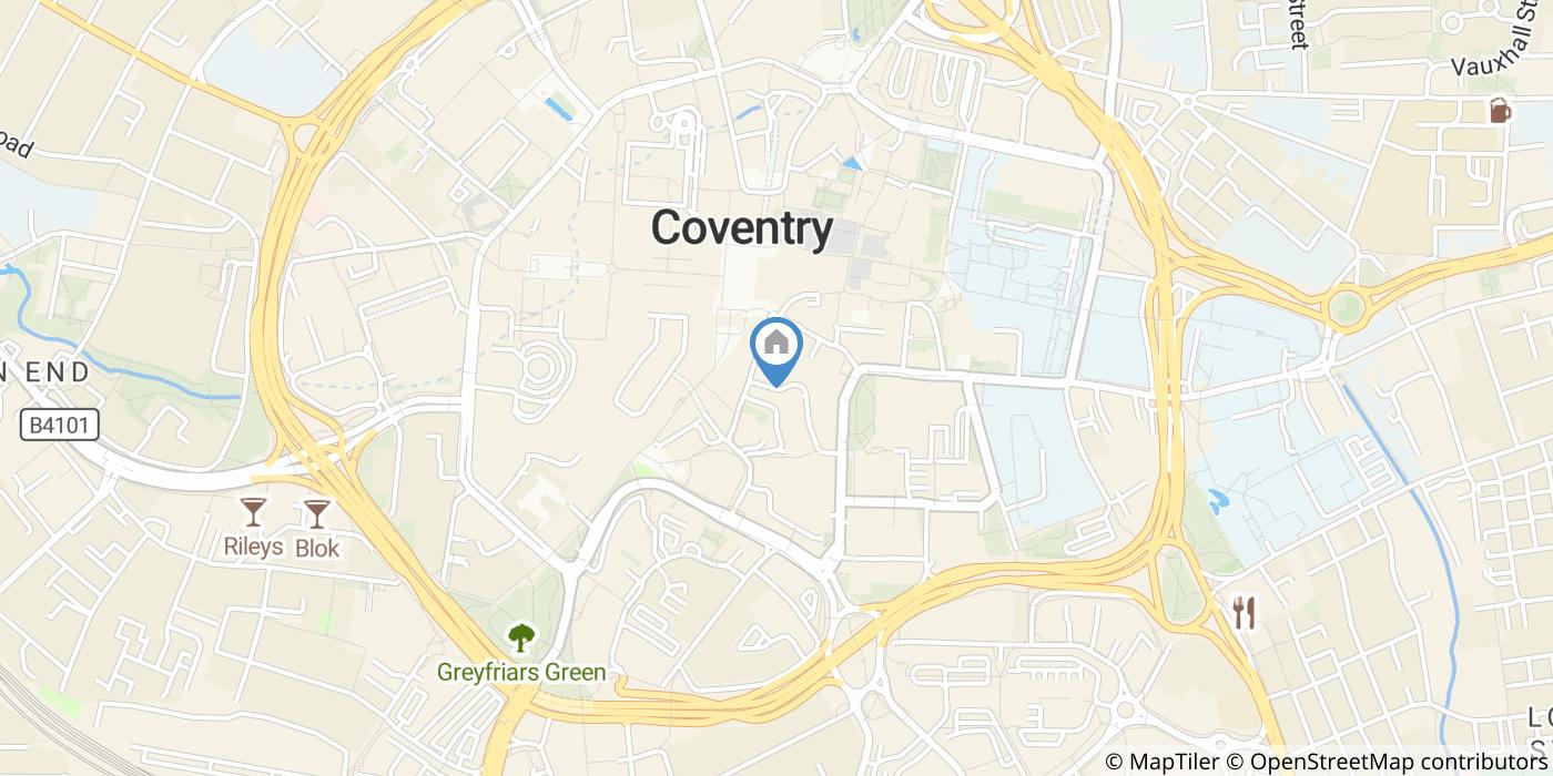 1 Bed Flat, Salt Lane, CV1