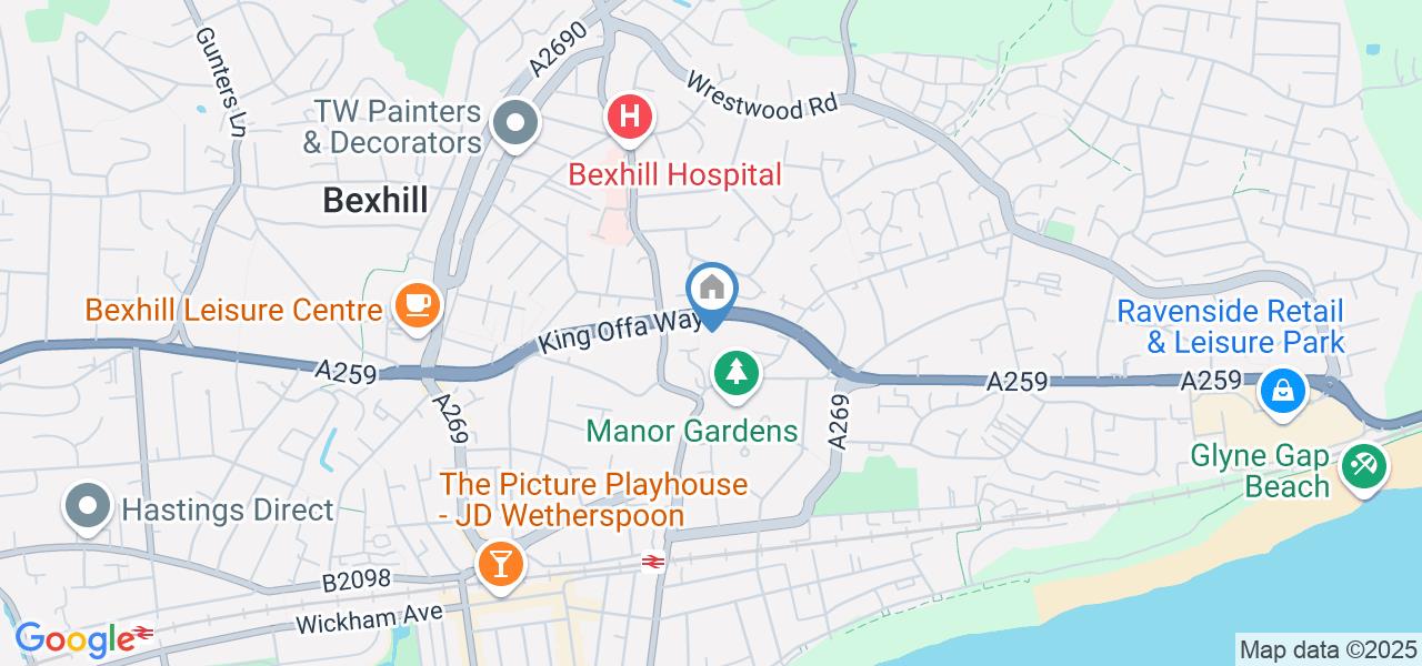 Studio Flat, Peter House, TN40