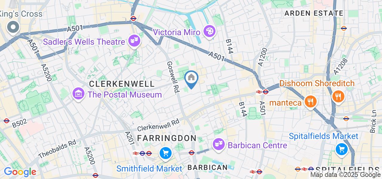 1 Bed Flat, Dance Square, EC1V