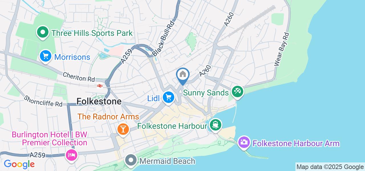 1 Bed Flat, Dover Road, CT20