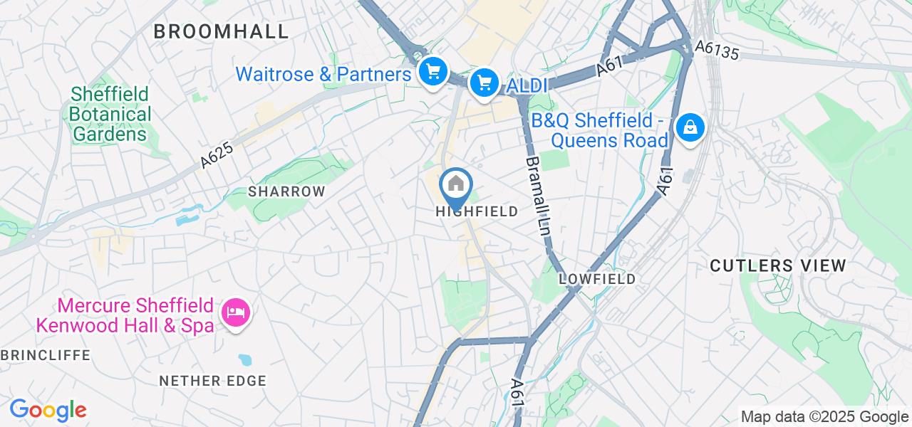 4 Bed Semi-Detached House, Grosvenor Square Sheffield, S2