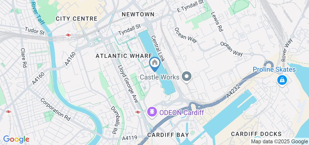 1 Bed Flat, Henke Court, CF10