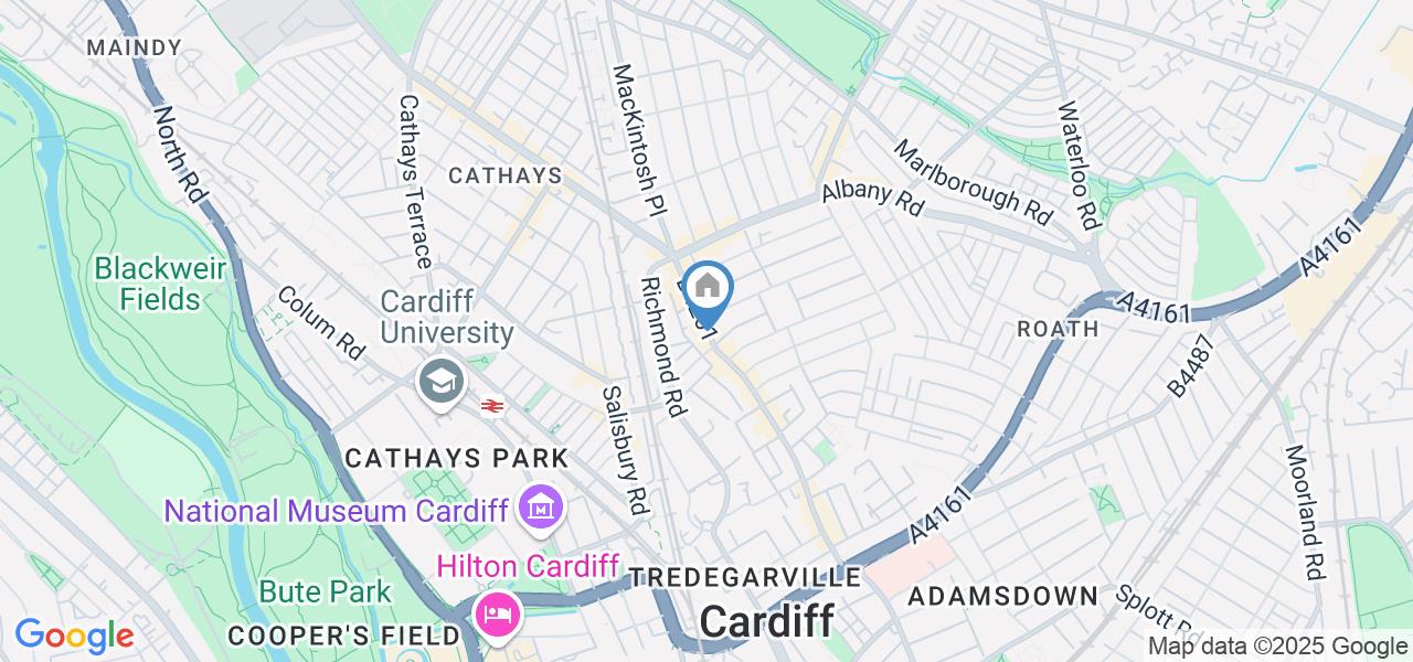Studio Flat, City Road, CF24