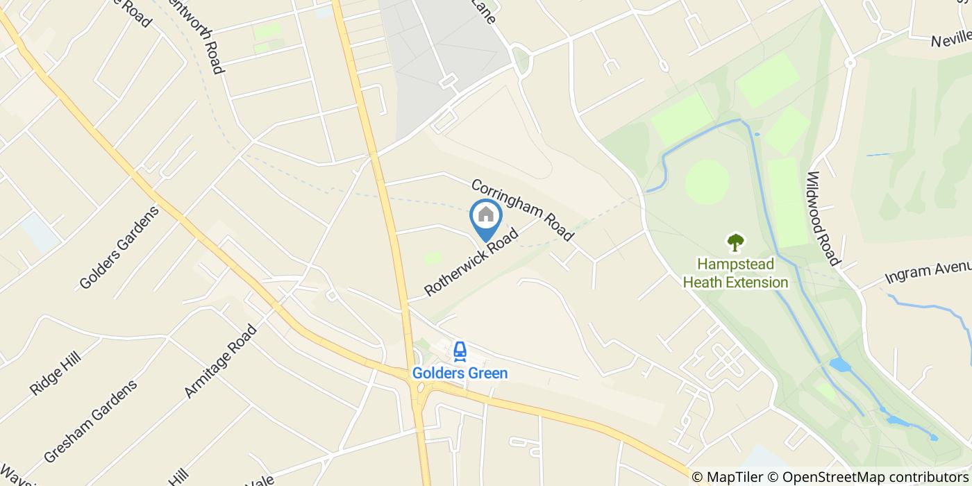3 Bed Flat, Rotherwick Road, NW11