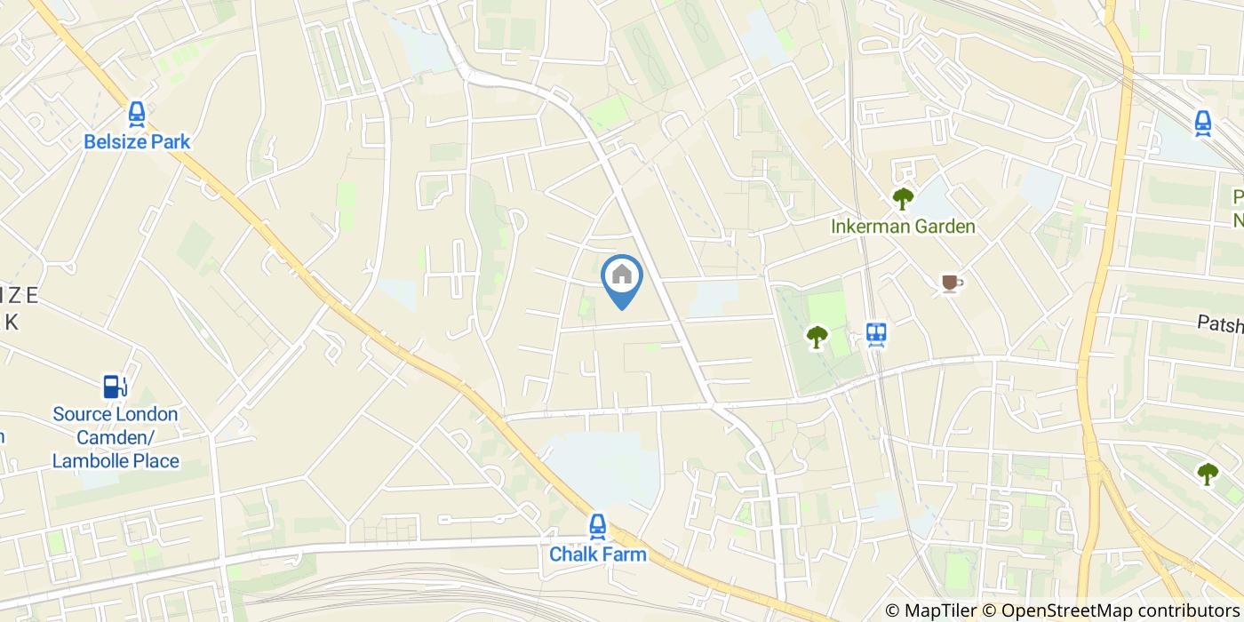 1 Bed Flat, South Fleet, NW5