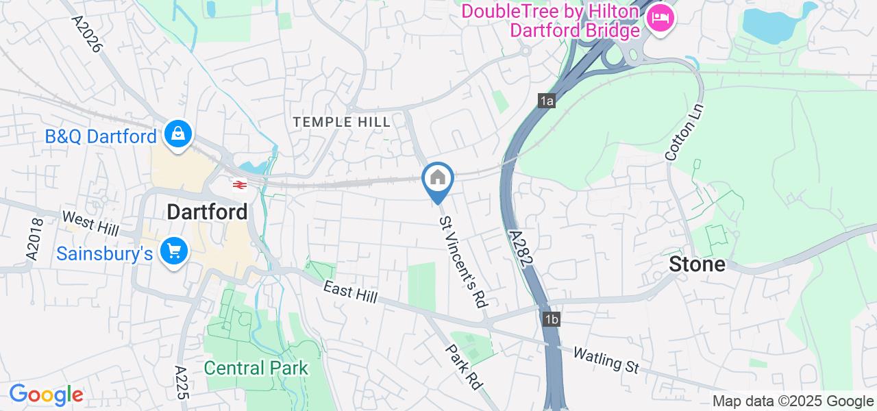 3 Bed Terraced House, St Vincent's Road, DA1
