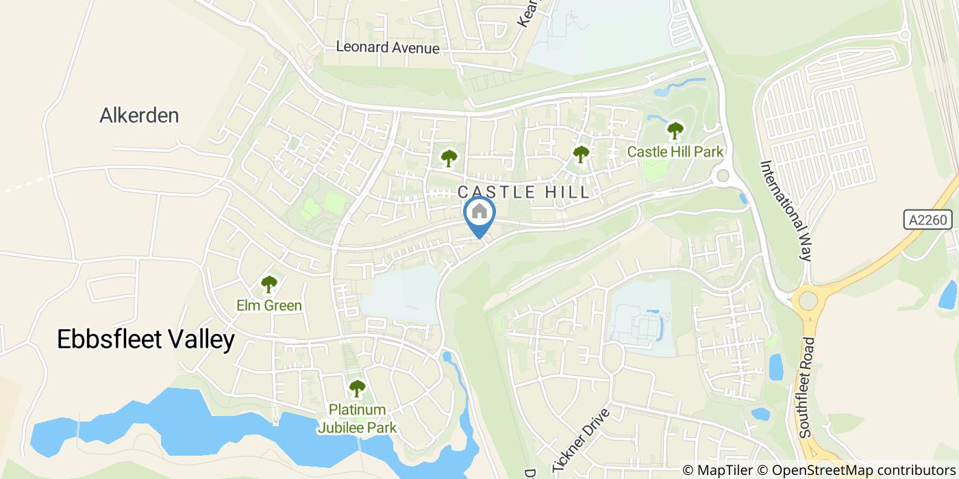2 Bed Flat, Castle Hill Drive, DA10
