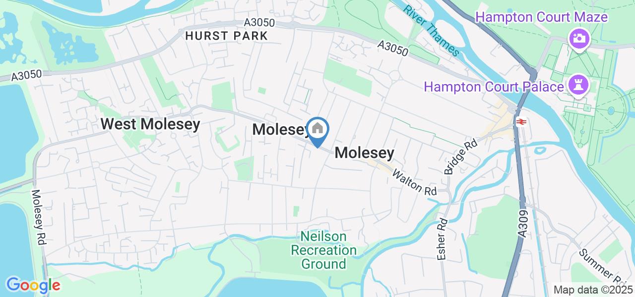 1 Bed Flat, Walton Road, KT8