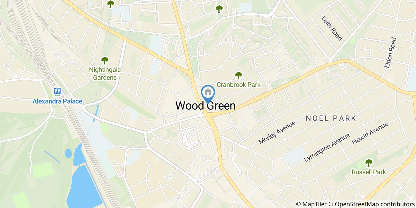 1 Bed Flat, Hardy Passage, N22
