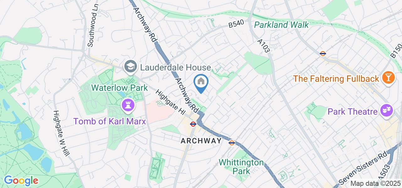 Studio Flat, Arcway, N19