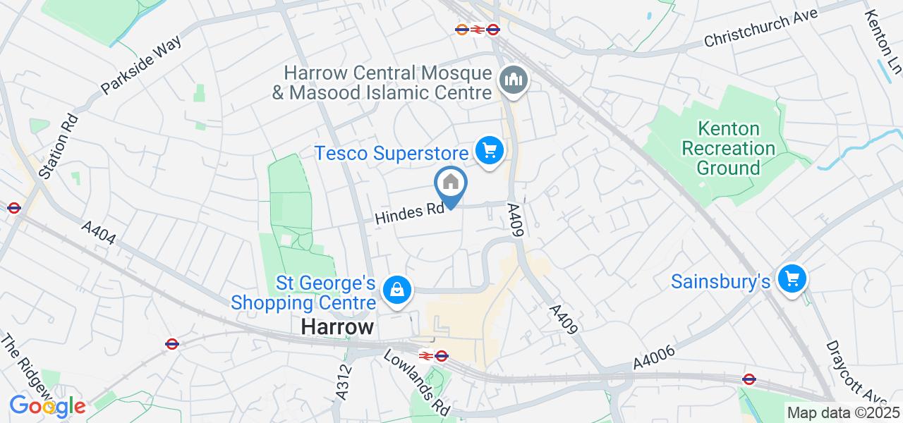 Studio Flat, Hindes Road, HA1