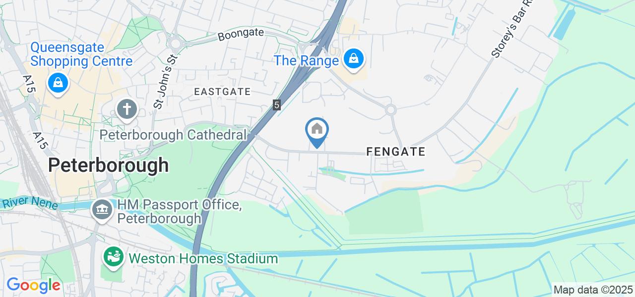 1 Bed Flat, Fengate, PE1