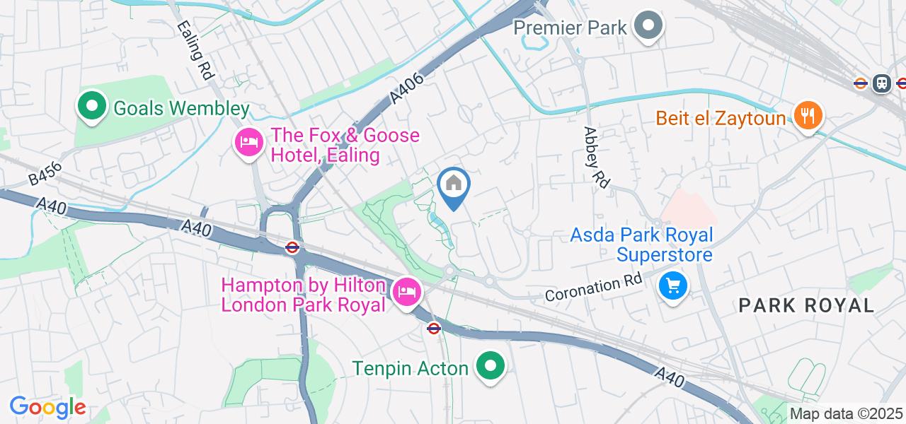 2 Bed Flat, Lakeside Drive, NW10