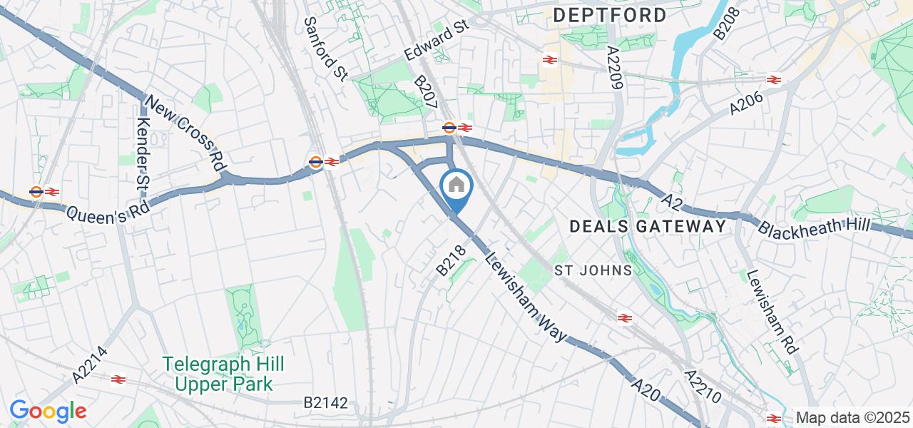 Studio Flat, Lewisham Way, SE14